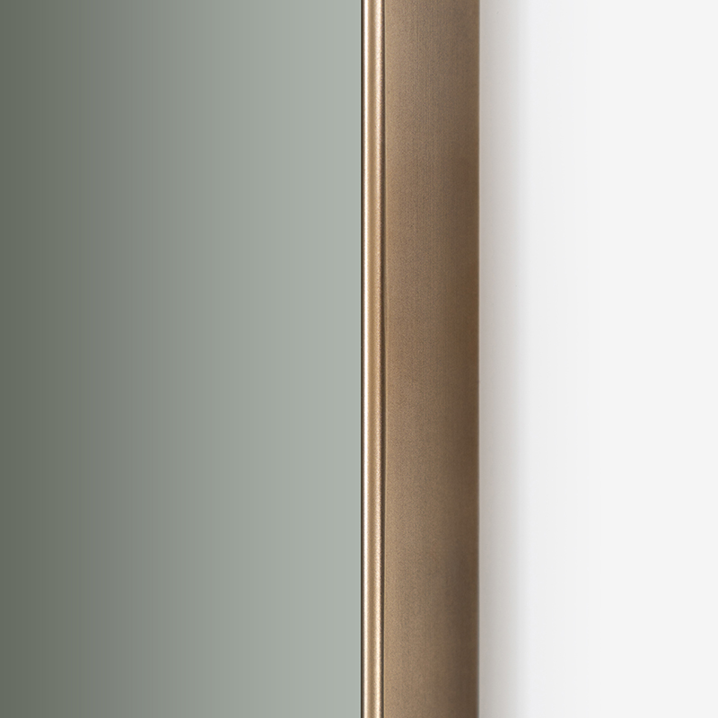 Mirror frame Brushed Brass